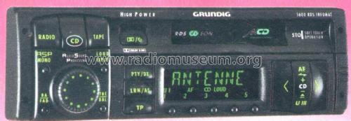 5600 RDS Infomat; Grundig Radio- (ID = 2165060) Car Radio