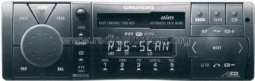 7500 RDS - 9.18270 - G.HE-0700; Grundig Radio- (ID = 1728640) Car Radio