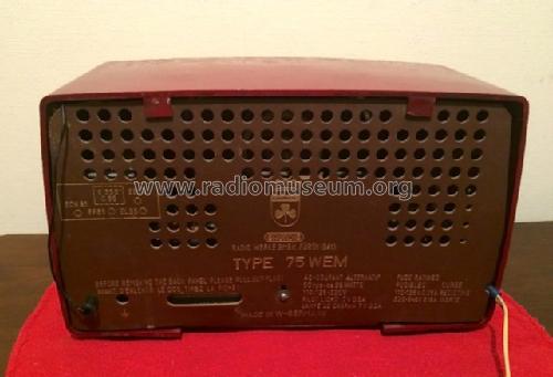 75WEM; Grundig Radio- (ID = 1605422) Radio