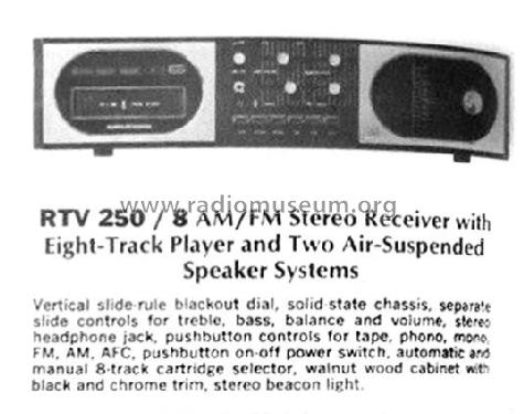 8 Track Stereo RTV250-8; Grundig Radio- (ID = 2508503) Radio