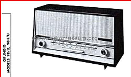 Majestic 98H/U; Grundig Radio- (ID = 487489) Radio