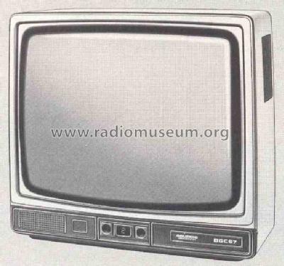 RGB/FBAS-Monitor BGC67; Grundig Radio- (ID = 430616) Television