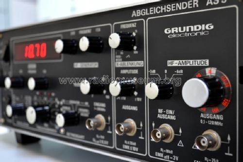 Abgleichsender AS5; Grundig Radio- (ID = 1659610) Equipment