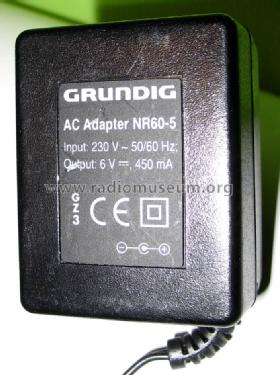 AC Adapter NR60-5; Grundig Radio- (ID = 754218) Power-S