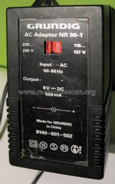 AC Adaptor NR90-1; Grundig Radio- (ID = 754220) A-courant