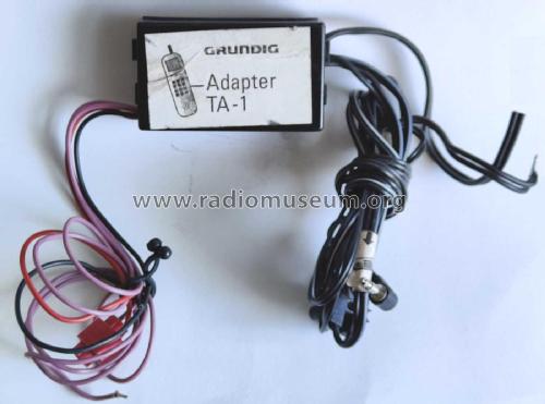 Telefon-Adapter TA-1; Grundig Radio- (ID = 2659945) Telephony