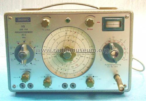 AM-FM-Abgleichsender AS2; Grundig Radio- (ID = 177068) Equipment