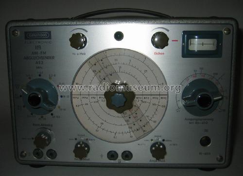 AM-FM-Abgleichsender AS2 ; Grundig Radio- (ID = 2603848) Equipment