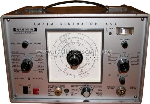 AM/FM-Generator AS4; Grundig Radio- (ID = 1170465) Equipment