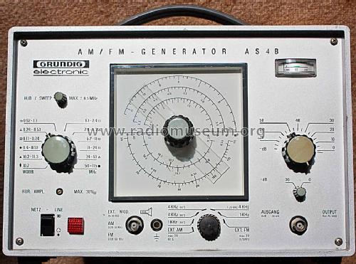 AM/FM-Generator AS4 B; Grundig Radio- (ID = 1185162) Equipment