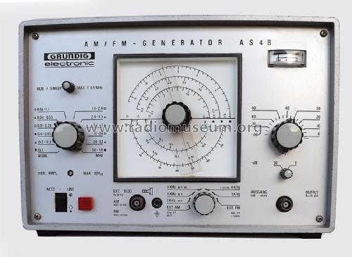 AM/FM-Generator AS4 B; Grundig Radio- (ID = 2259451) Ausrüstung