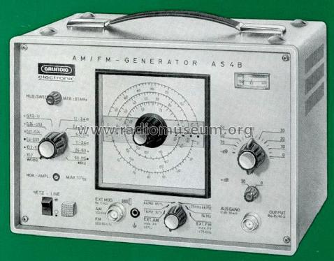 AM/FM-Generator AS4 B; Grundig Radio- (ID = 2404295) Equipment