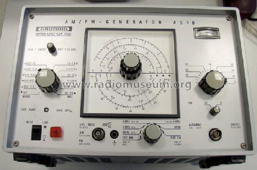 AM/FM-Generator AS4 B; Grundig Radio- (ID = 872179) Ausrüstung