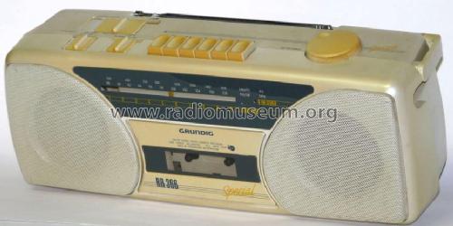 AM-FM Stereo Radio Cassette Recorder RR366; Grundig Radio- (ID = 1734671) Radio