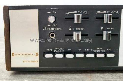 AM/FM Stereo Receiver RTV250; Grundig Radio- (ID = 2508458) Radio