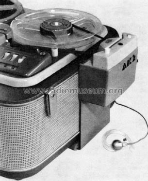 Aufnahme-Kontrollgerät AK2; Grundig Radio- (ID = 1429551) mod-past25