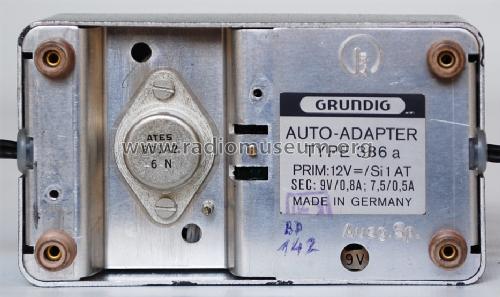 Auto-Adapter 386a; Grundig Radio- (ID = 1253636) A-courant