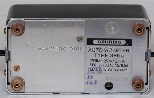 Auto-Adapter 386a; Grundig Radio- (ID = 1253637) A-courant