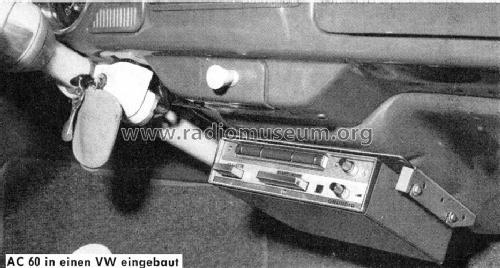 Auto-Cassetten-Tonandgerät AC60; Grundig Radio- (ID = 441442) Ton-Bild