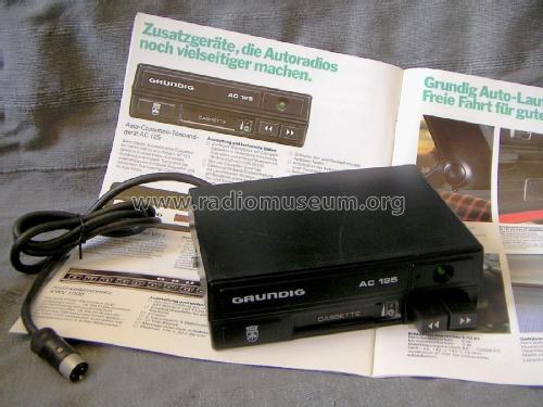 Auto Cassetten Tonbandgerät AC125; Grundig Radio- (ID = 2390046) Ton-Bild