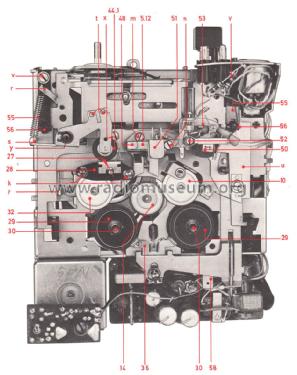 Auto-Cassetten-Tonbandgerät AC220; Grundig Radio- (ID = 2056434) R-Player