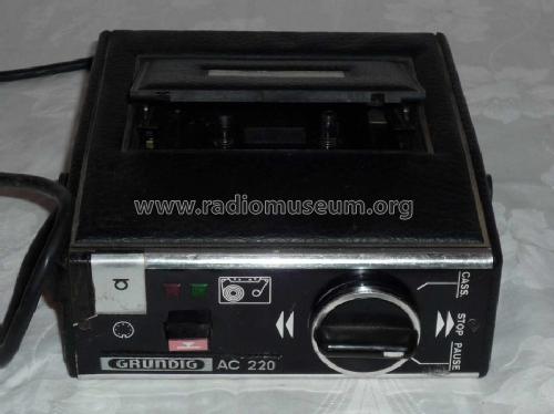 Auto-Cassetten-Tonbandgerät AC220; Grundig Radio- (ID = 750741) R-Player