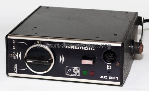 Auto-Cassetten-Tonbandgerät AC221; Grundig Radio- (ID = 1218609) R-Player