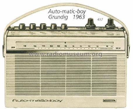 Automatic-Boy 203; Grundig Radio- (ID = 290) Radio