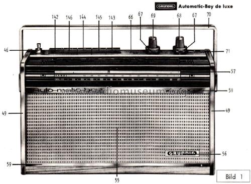 Automatic-Boy de Luxe 205; Grundig Radio- (ID = 2620640) Radio