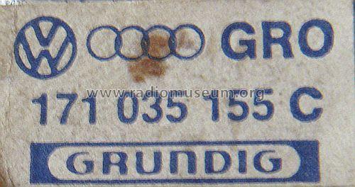 Braunschweig 3 VW 171 035 155C - GR0; Grundig Radio- (ID = 1995064) Car Radio