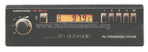 WK 180 VD; Grundig Radio- (ID = 2207677) Car Radio