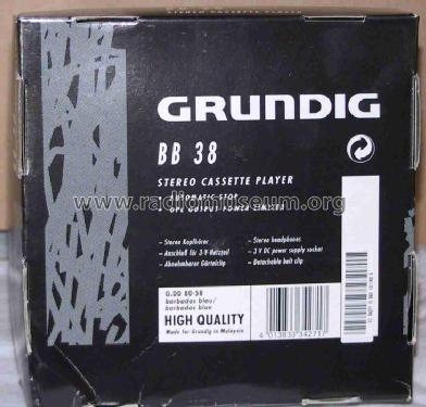 Beat Boy BB38; Grundig Radio- (ID = 388461) Reg-Riprod