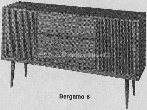 Bergamo 8 Ch= RC400; Grundig Radio- (ID = 440857) Radio