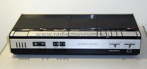 Video Cassetten Recorder BK-2000 Color; Grundig Radio- (ID = 200735) R-Player