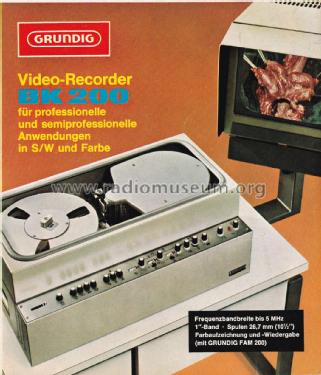 BK200; Grundig Radio- (ID = 2055946) R-Player