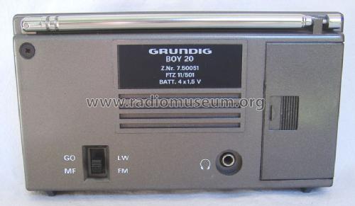 Boy 20 ; Grundig Radio- (ID = 1471920) Radio