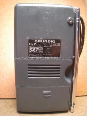 Boy 45; Grundig Radio- (ID = 2021579) Radio