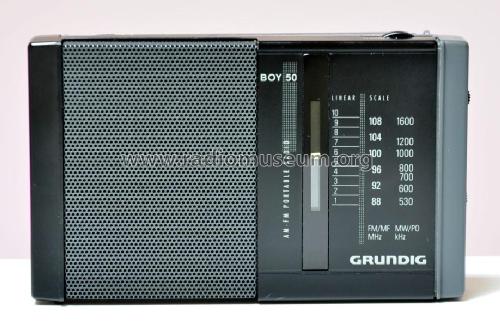 Boy 50; Grundig Radio- (ID = 1481397) Radio