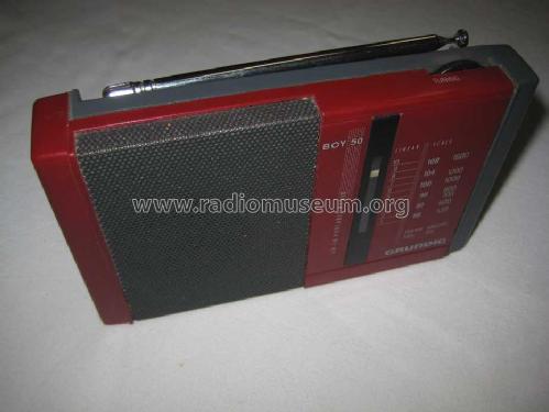 Boy 50; Grundig Radio- (ID = 1564025) Radio