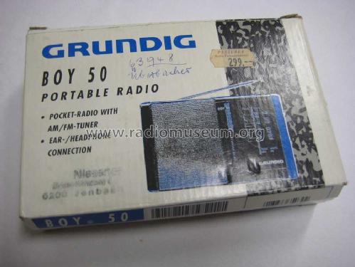 Boy 50; Grundig Radio- (ID = 1564026) Radio