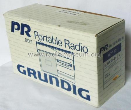 Boy 77; Grundig Radio- (ID = 1988915) Radio