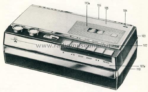 C100; Grundig Radio- (ID = 1529849) R-Player