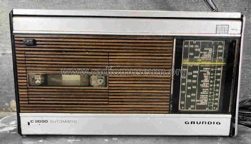 C2000 Automatic; Grundig Radio- (ID = 2984781) Radio