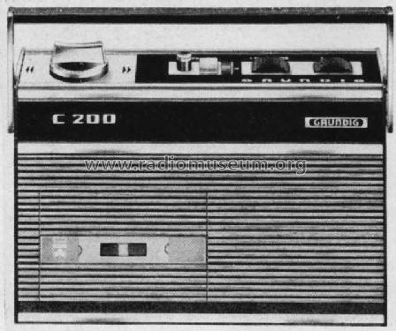 C200; Grundig Radio- (ID = 160607) R-Player