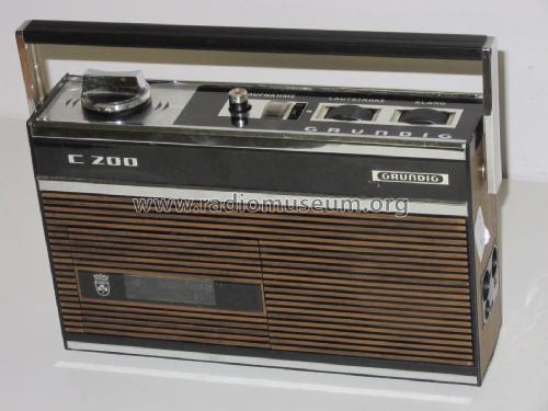 C200; Grundig Radio- (ID = 1948921) R-Player