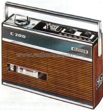 C200; Grundig Radio- (ID = 475731) Ton-Bild