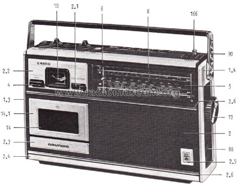 C4200 Automatic; Grundig Radio- (ID = 2565679) Radio