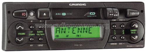 Car Radio 3300 RDS; Grundig Radio- (ID = 1990035) Car Radio