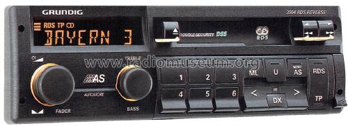 Car Radio 3904 RDS Reverse; Grundig Radio- (ID = 2005979) Radio