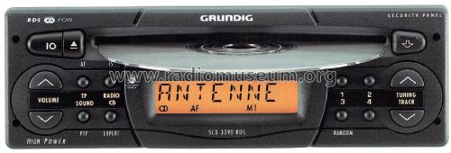 Car Radio SCD 3390 RDS; Grundig Radio- (ID = 1990039) Car Radio